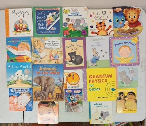 Lot Of 20 Board Books Einstein, Boynton, Peter Rabbit... #6.5.9 | eBay