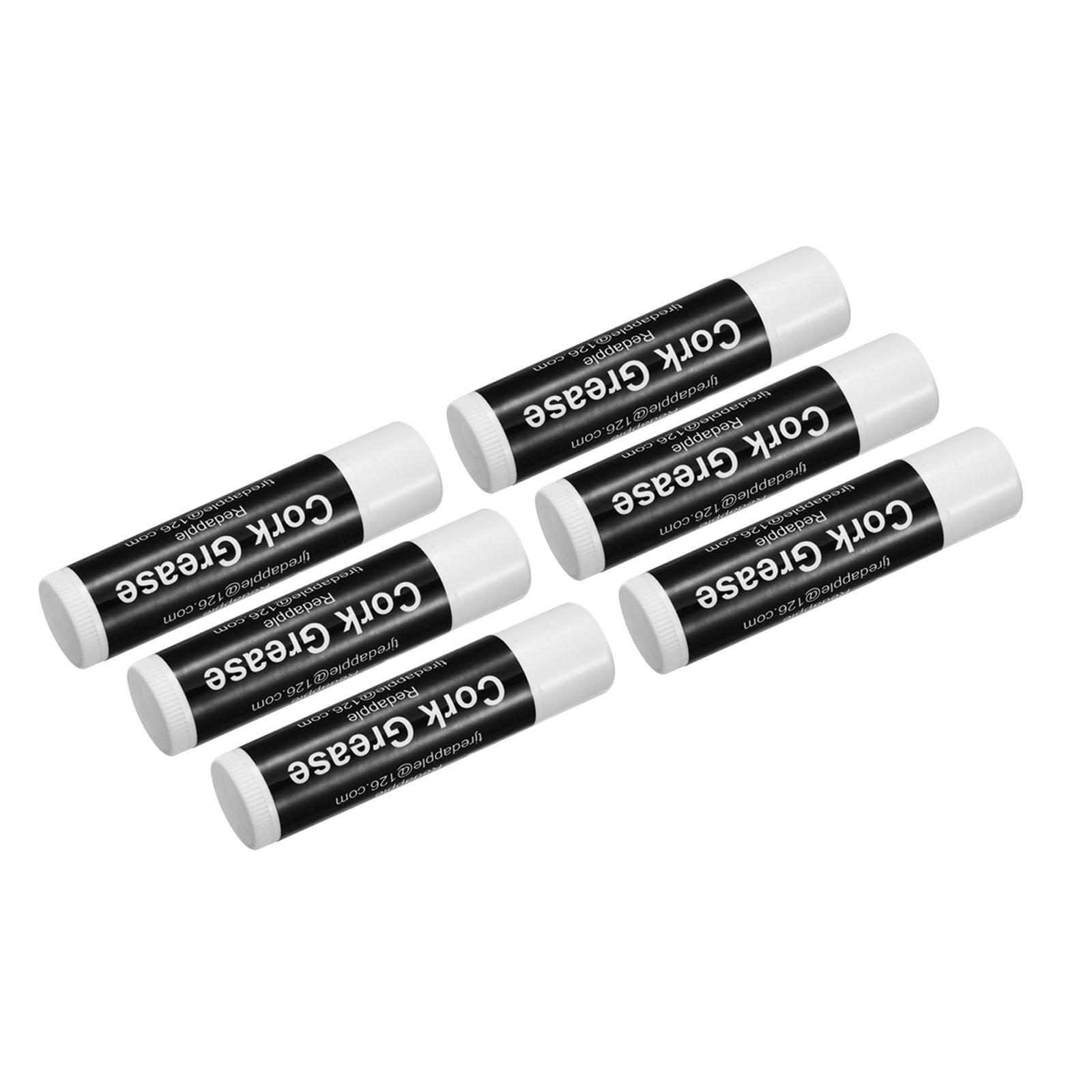 6Pcs Saxophone Cork Grease Maintenance Kits for Euphonium Saxophone