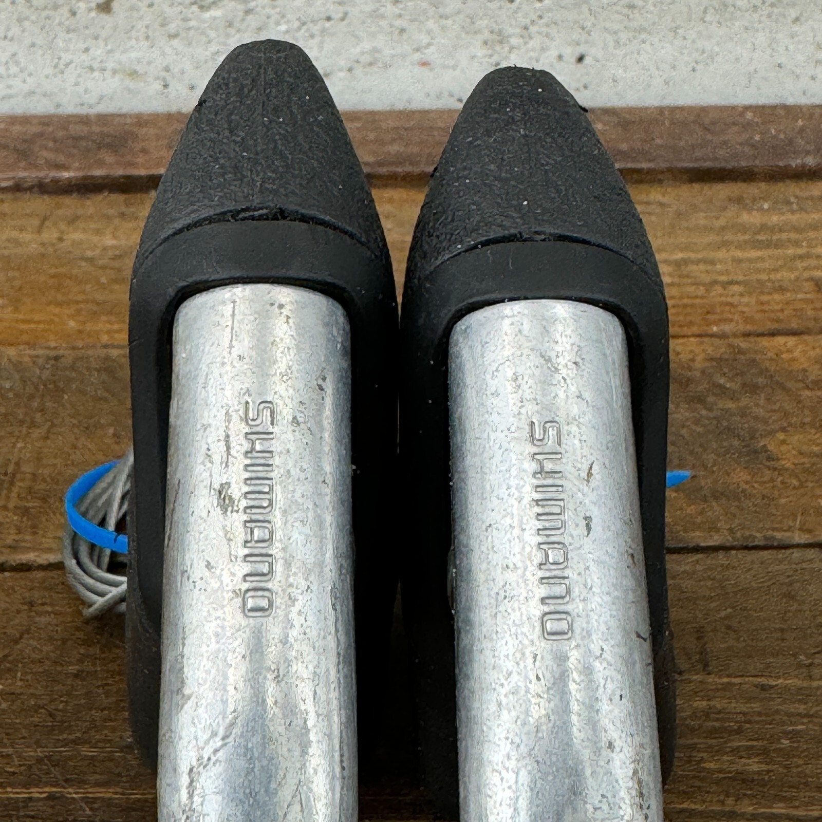 Vintage Shimano Brake Levers BLL331 Super SLR Black Hoods Bike Drop Bar Aero A7 eBay