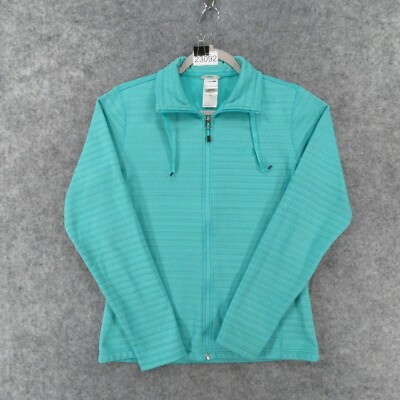 The North Face Jacket Womens Small Blue Lightweight Fleece Full Zip