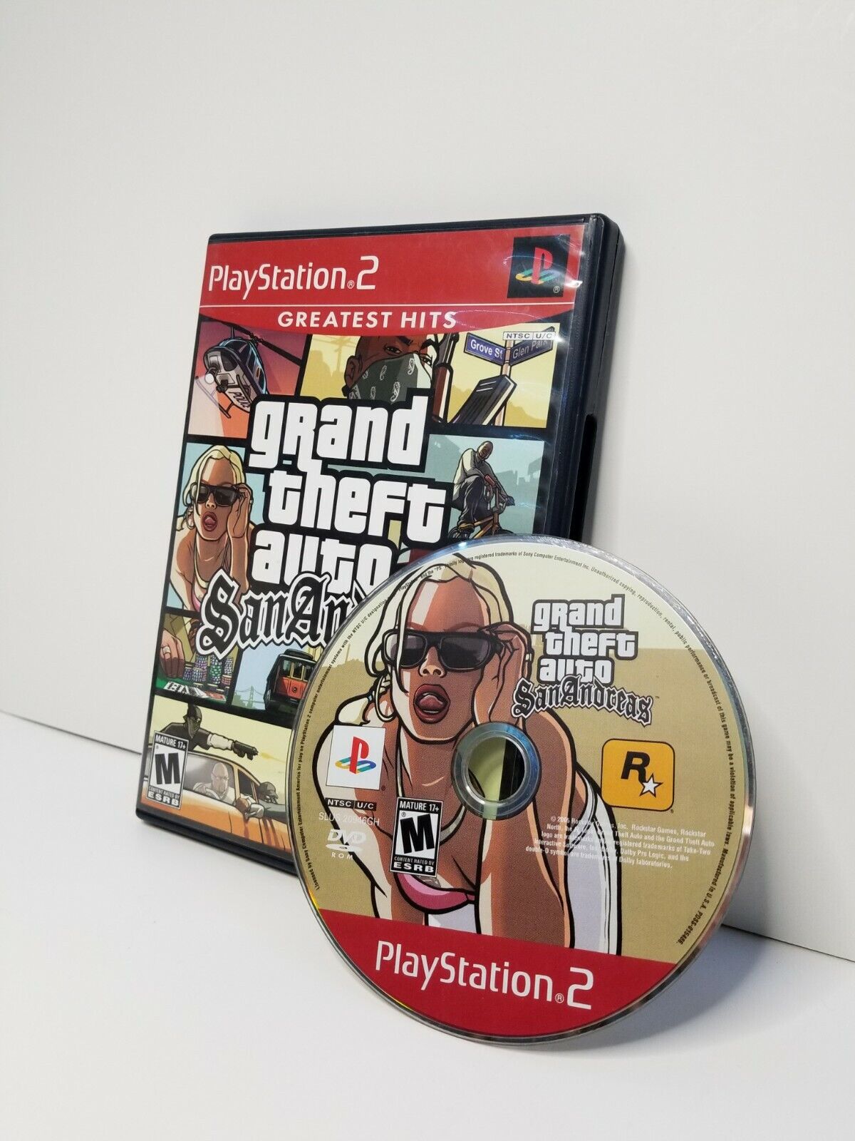  Grand Theft Auto: San Andreas - PlayStation 2 (Renewed) : Video  Games