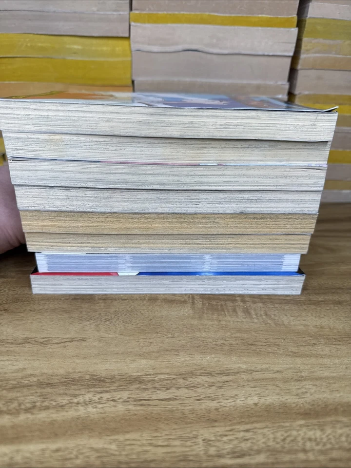 Lot of 8 Books INUYASHA Rumiko Takahashi Volumes 1 2 8 7 13 6 4 5 Foto 3 de 4