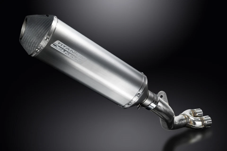 Kit silenciador escape titanio X-Oval 13,5" Honda CB1000R CB1000RA 2008-16 Foto 3 de 4