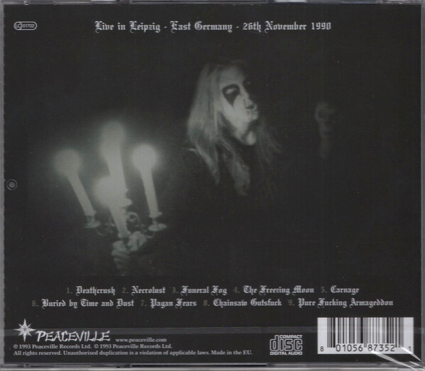 MAYHEM ‎- Live In Leipzig CD - SEALED NEW - Classic Black Metal