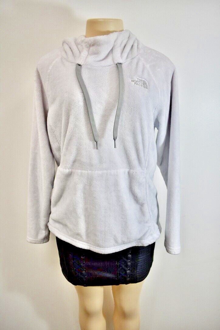 THE North face white terry cloth Jacket hoodie Size Large On Sale