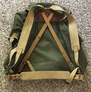 old army rucksack