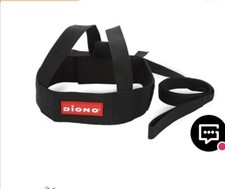 Uprząż bezpieczeństwa dla dzieci, czarne kroki Diono Sure, jeden rozmiar (2 do 4 lat)