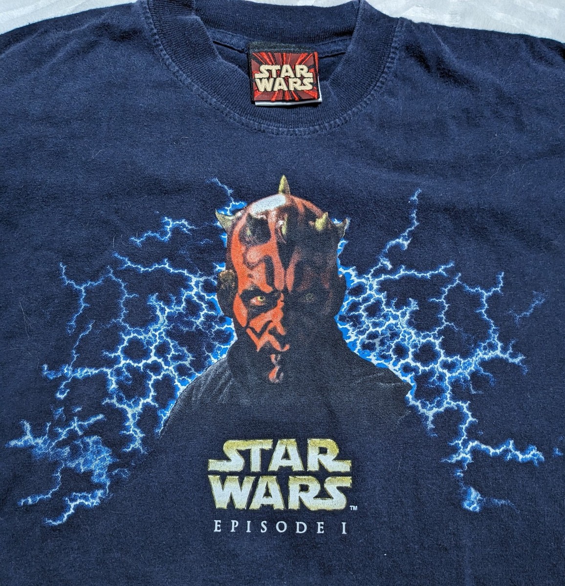 Rare 90s Darth Maul Tee • Youth T-Shirt (6-8) | Star Wars Episode