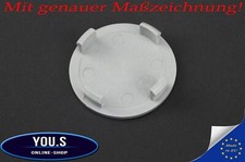 1 Nabenkappe Nabendeckel ohne Logo - Außen 57,0 Innen 51,5 mm für Renault Aluett