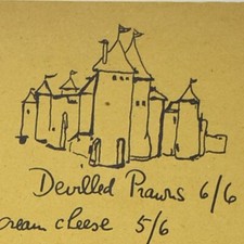 1967 The Chanterelle Restaurant Menu 119 Old Brompton Road London England UK #1