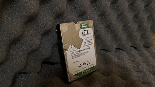 Used Micro USB-B 3.0 2.5" 2 TB Storage HDD WD Green WD20NMVW - 第 1/7 張圖片