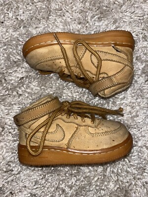 Nike Tan Toddler Force Size Sneaker Shoes