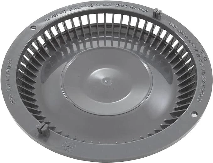 7.375 Inch Anti-Vortex Main Drain Suction Cover for In-Ground Swimming Pools - Image 2 of 4