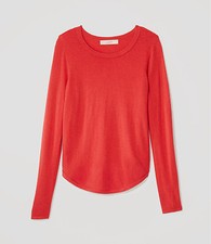 Ann Taylor LOFT Textured Sweater Tee Top Size X-Small, Medium Various Colors