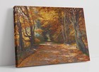 OLGA WISINGER-FLORIAN, PRATERALLEE IN AUTUMN -CANVAS WALL ART ARTWORK PRINT