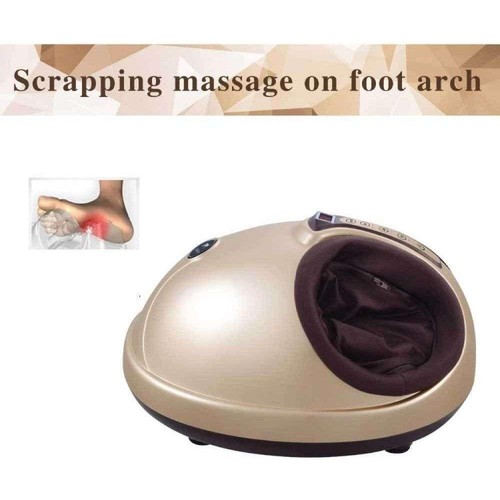 Foot Massager Machine Gold 3D Shiatsu Heat Kneading Pressing Relax Home Massage - Picture 7 of 10
