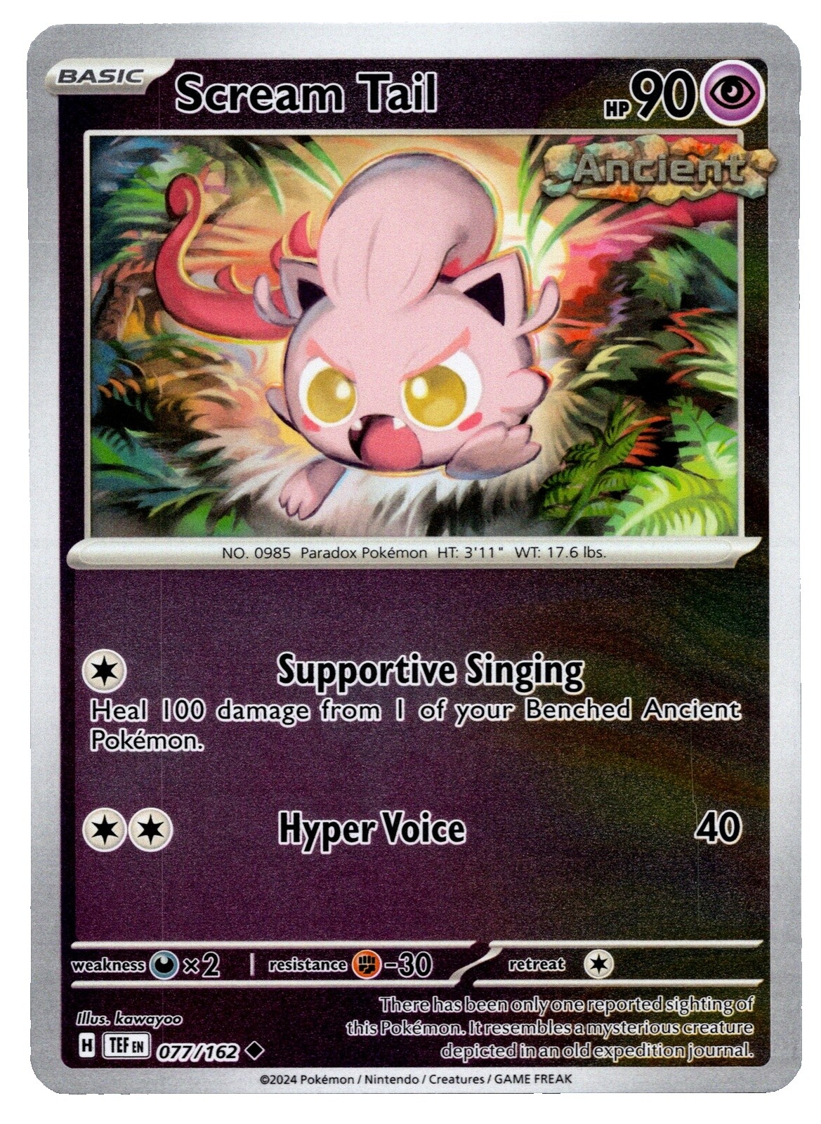 scream tail pokemon card price - SVP 065 - Paradox Rift - Scarlet Violet Black Star Promo - Single : Buy Online at Best in KSA (Don’t apply Weakness and Resistance for Benched Pokémon.) Weakness / Resistance / Retreat Cost Scream Tail ex Pokemon Cards