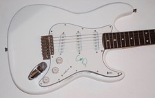 Chris Martin Signed Autographed Electric Guitar COLDPLAY Beckett BAS COA 