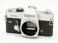 Canon FTb 35mm SLR Film Camera Silver Body FD Full Frame Excellent from Japan