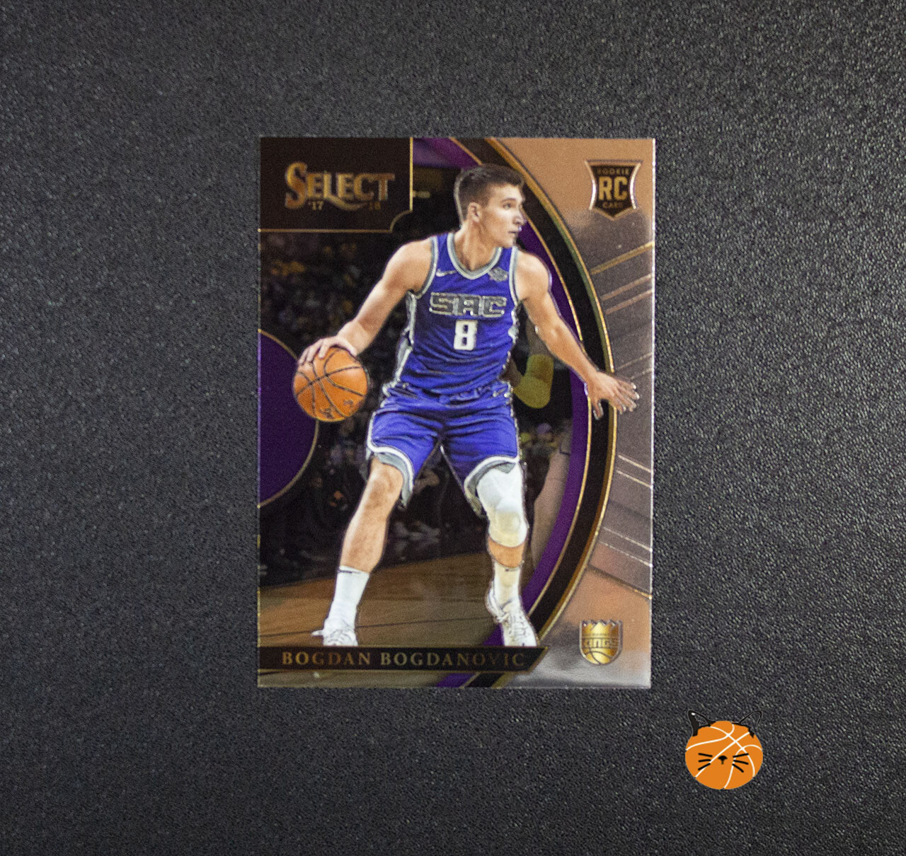 2017-18 Select Bogdan Bogdanovic Rookie Concourse Sacramento Kings Card 57 RC