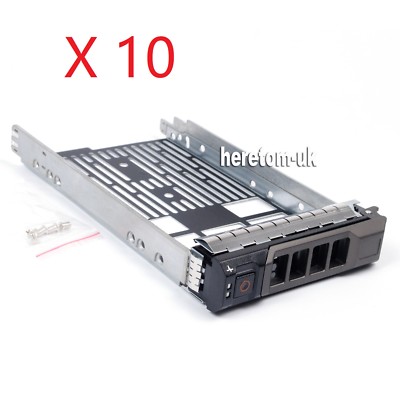 Dell R750 Vassoio Caddy SAS/SATA Da 3.5" Per Server Dell PowerEdge - Compatibile R710, T710, R630, T610, T410 Vassoio F238f Per Server