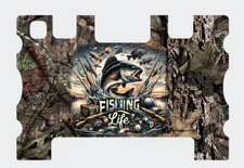 TURTLE BOX BACK PANEL SKIN/DECAL ,CAMO, HUNTING, FISHING, OUTDOOR PATRIOTIC