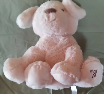 Spark Creative Image Dog Plush White musical bingo was his name