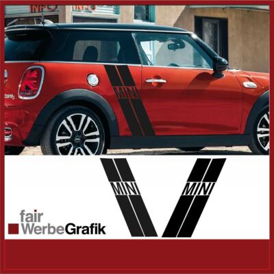 Sticker / Seitenbeschriftung / Dekor / Mini Cooper / #0062