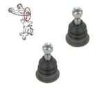 Rear Upper Control Trailing Arm Wishbone Ball Joints for Lexus LS400 (1994-2000)
