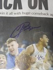 2022 KANSAS JAYHAWKS SIGNED BASKETBALL CHAMPIONSHIP NEWSPAPER KU BASKETBALL COA — photo 5