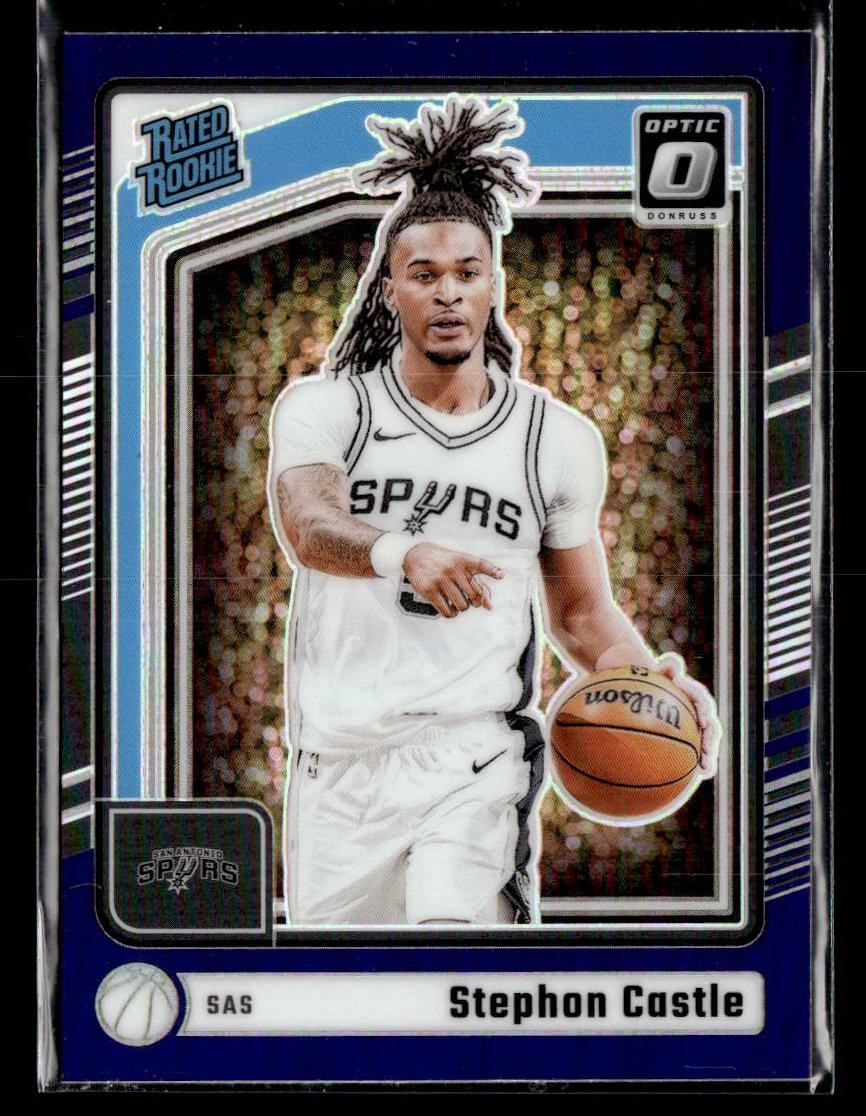 2024-25 Donruss Optic #254 Stephon Castle Purple