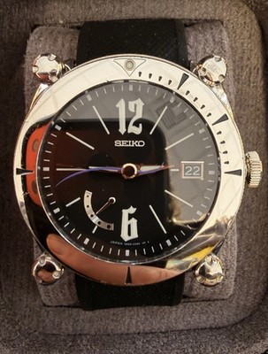 Seiko Galante SBLA007 SPRING DRIVE Watch Purchased In Japan New Strap And Case