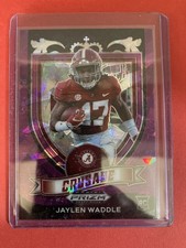2021 Panini Prizm Draft Picks Crusade Purple Ice 014/149 Jaylen Waddle Rookie RC