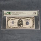 Series 1934 $5 Silver Certificate (Fr 1650) AA Block PMG 66 EPQ - Free Ship USA