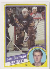 84/85 TOPPS TOM BARRASSO RC ROOKIE CARD #14 NM-MINT. rookie card picture
