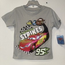 Disney Cars Lightning McQueen Mater Boys Shirt 3T Graphic new