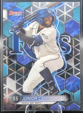 Junior Caminero 2023 Bowman's Best Base Top Prospect Tampa Bay Rays #TP-18