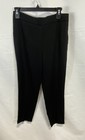 Babaton Women's Black Cohen Cropped Crepe Dress Pants Elastic Back Size 6 — photo 1