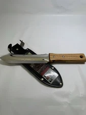 NISAKU NJP650 The Original Hori Hori Namibagata Japanese Stainless Steel Weed...