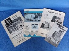 1950s Trailer Camper Brochure Sales Pamphlet Top Pickup Topper Coachman Off Road