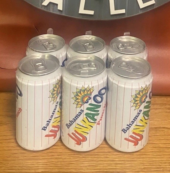 Bahamas Junkanoo Six Pack Soda Can Tabs Intact W Ring Old Vintage