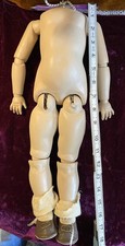 German Composition Doll Body For Bisque Doll To Make 22” Doll, Antique