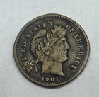1901 US Barber Dime 10C- Copper Contemporary RARE!
