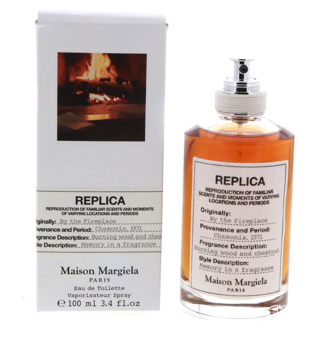 Maison Margiela Replica By the Fireplace Unisex EDT Spray 3.4 oz