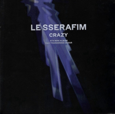 LE SSERAFIM CRAZY 4th Mini Album Vol.1 Thundering Cedar CD Sealed SCM0412