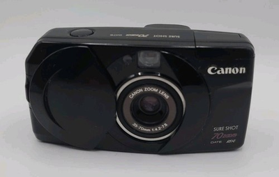 #ad #ad Vintage Canon Sure Shot 70 Zoom Date AF 35mm Point amp; Shoot Film Flash Tested $85.00