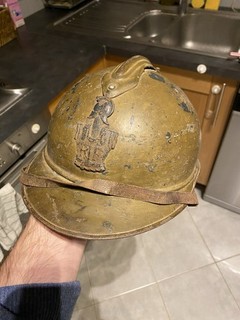 Casque Adrian Mod.15 Génie Moutarde