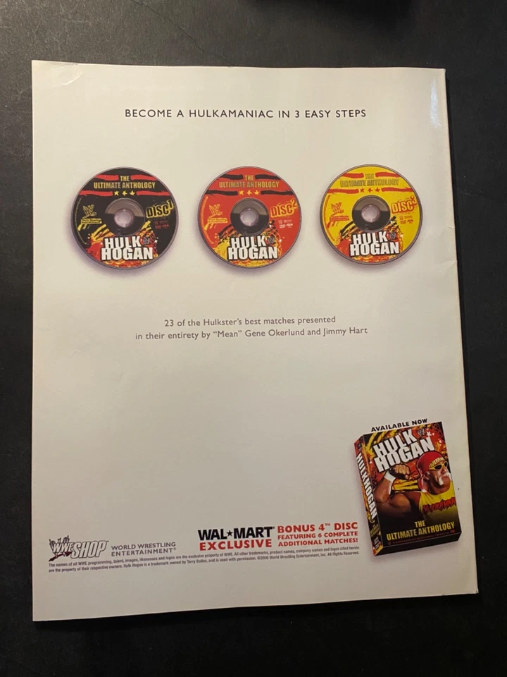 WWE Magazine (Sickest Finishers Ever Poster) - February 12, 2007 - Image 2 of 2