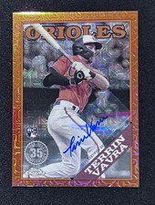 2023 Topps Series 1 Silver Pack TERRIN VAVRA  ORANGE #ed 09 /25 ORIOLES ,  WBC
