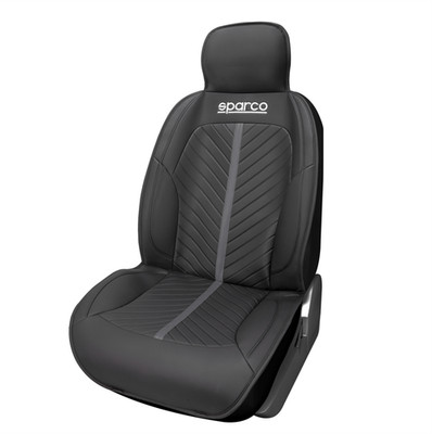 Sparco Grey Seat Cushion Single High Quality Universal Car Van - SPC0910GR